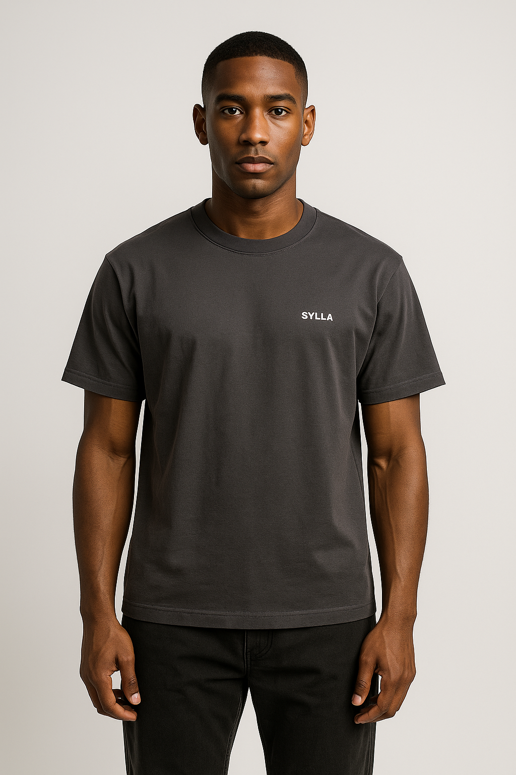 SYLLA Studio Tee — Graphite