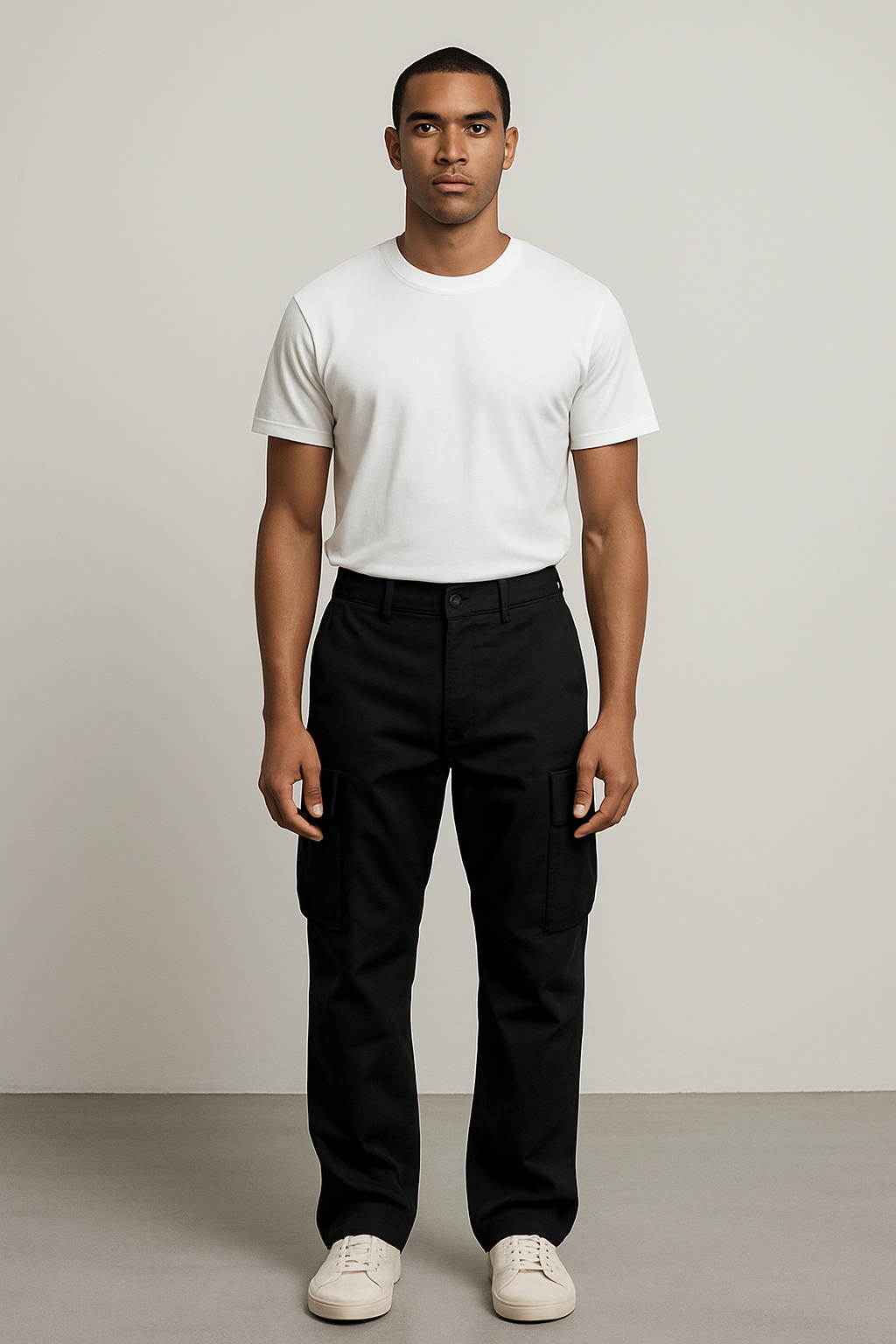 SYLLA Cargo Pant — Black