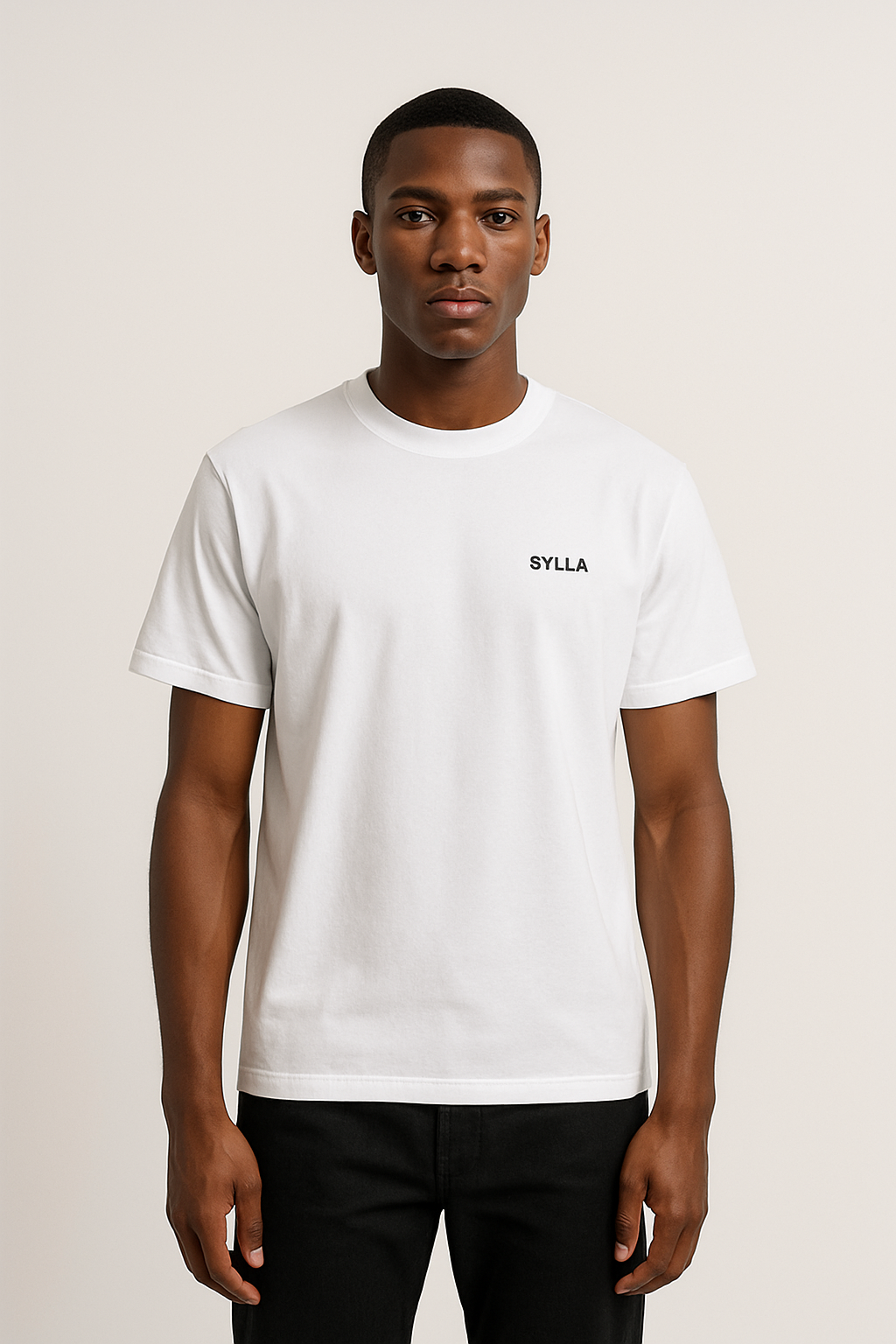 SYLLA Core Tee — White