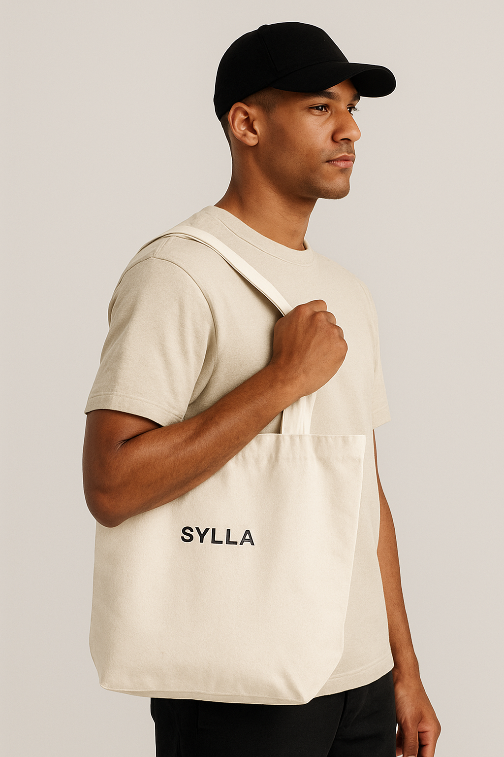 SYLLA Studio Tote — Natural