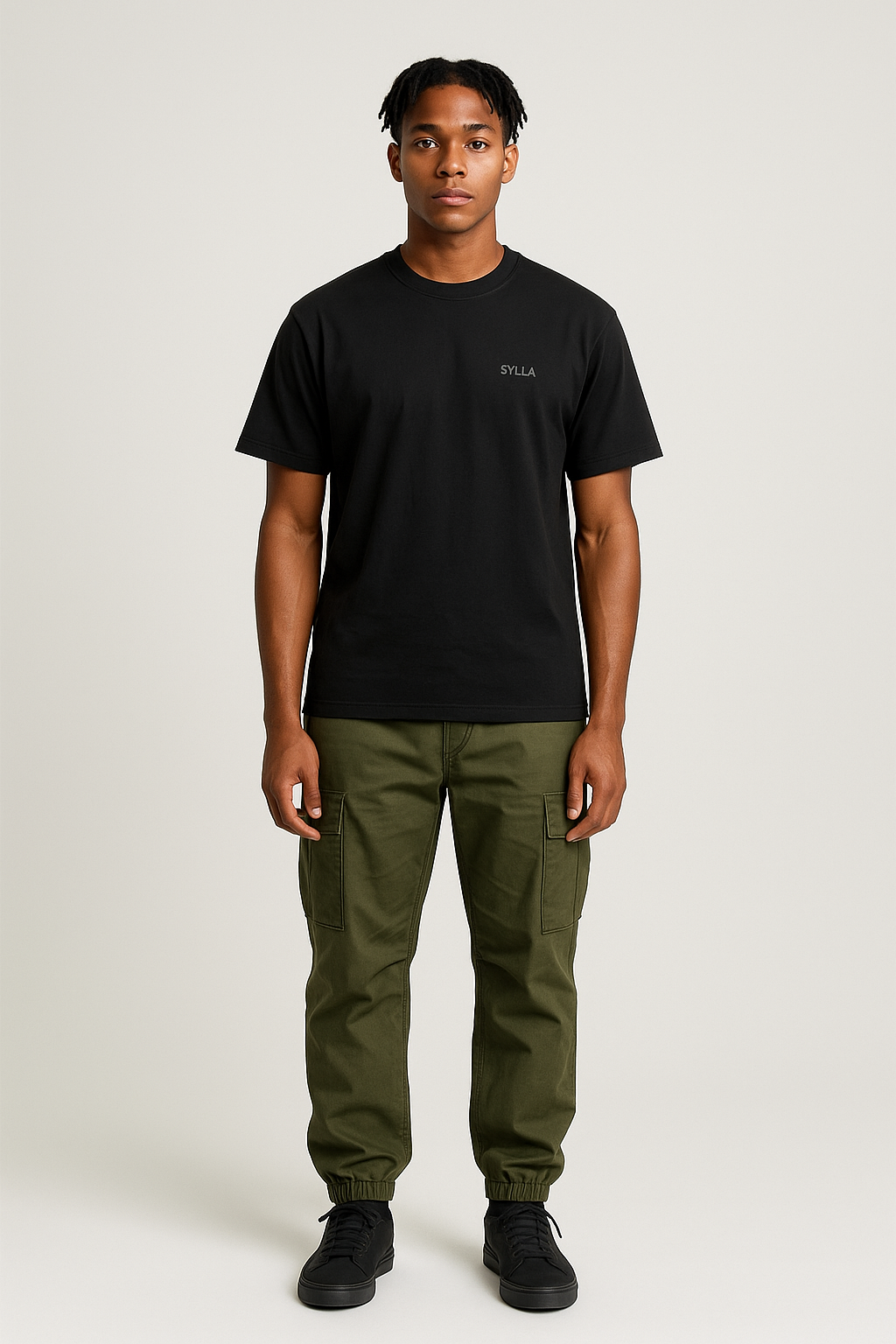 SYLLA Cargo Pant — Olive